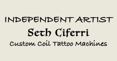Seth Ciferri Tattoo Machines - custom professional 8 wrap coil - TMA
