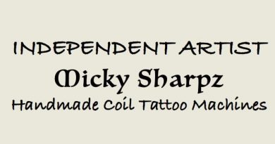 Micky Sharpz Tattoo Machine Reviews - A Glance to His Handmade Coil guns - TMA
